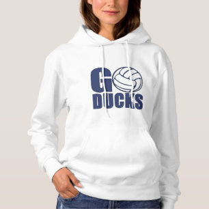 Go Ducks (Volleyball) Hooded Sweatshirt