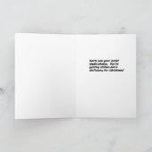 Go Elf selbst Karte (Innenseite)