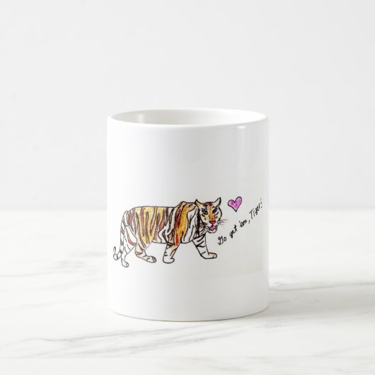 Go erhalten sie, Tiger Tasse (Mittel)
