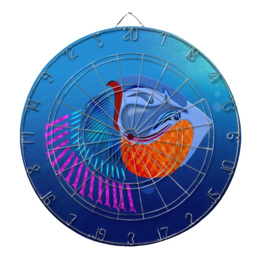 Go Fish Dartscheibe (vorne)