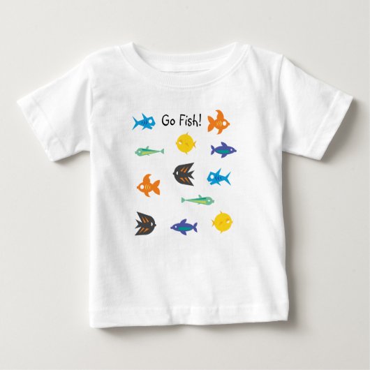 Go Fish_Einige Dinge Fishy_Go Fisch! Baby T-shirt (Vorderseite)