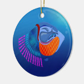 Go Fish Keramik Ornament (Links)