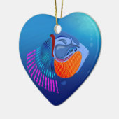 Go Fish Keramik Ornament (Links)