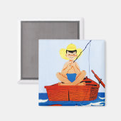 Go Fish Magnet (Vorderseite/Rückseite)