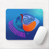 Go Fish Mousepad (Mit Mouse)