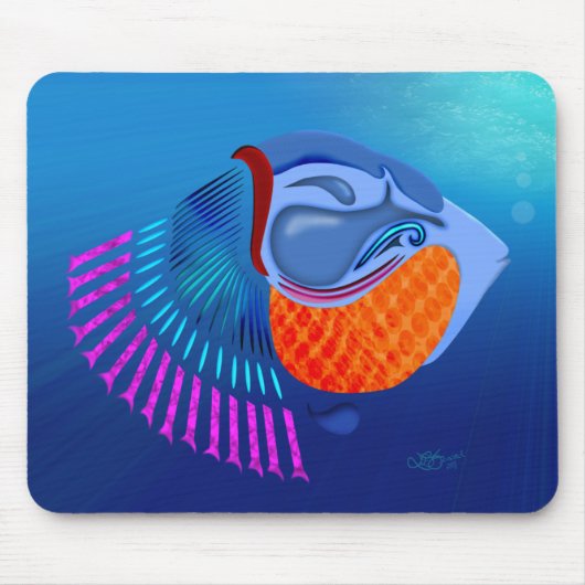 Go Fish Mousepad (Vorne)
