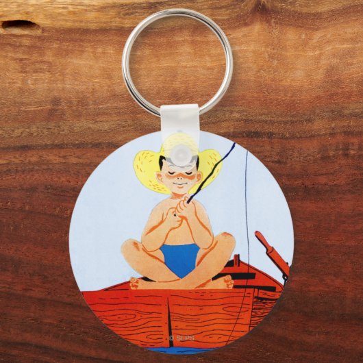 Go Fish Schlüsselanhänger (Vorderseite)