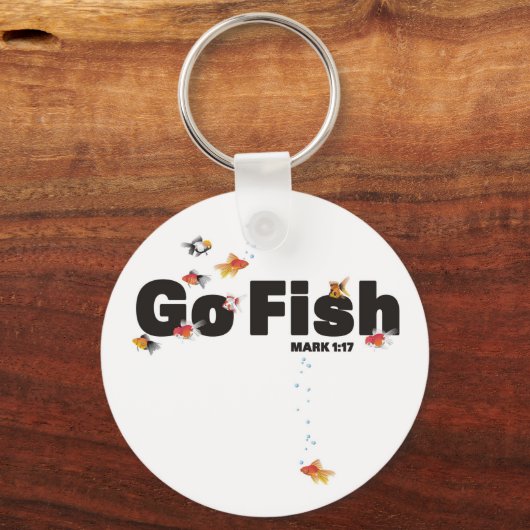 Go Fish Schlüsselanhänger (Vorderseite)