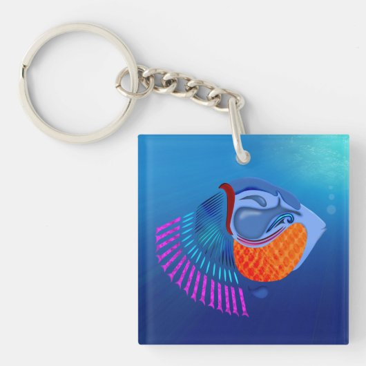 Go Fish Schlüsselanhänger (Vorderseite)