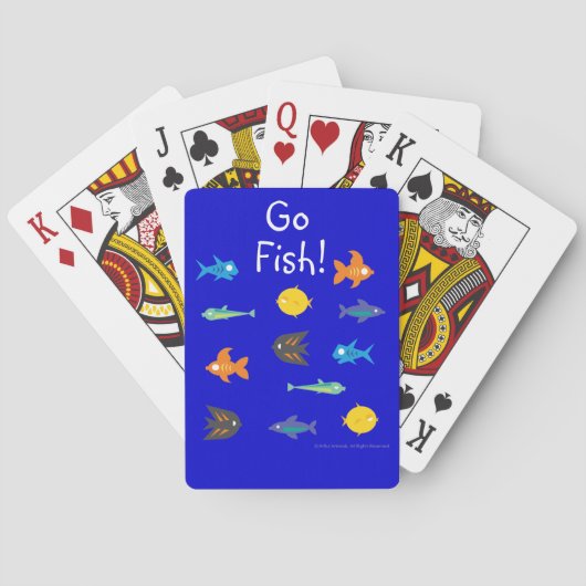 Go Fish_some Things Fishy_deep blue sea 2 Spielkarten (Rückseite)