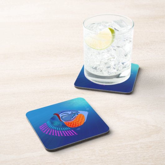 Go Fish Untersetzer (Rechte Seite)