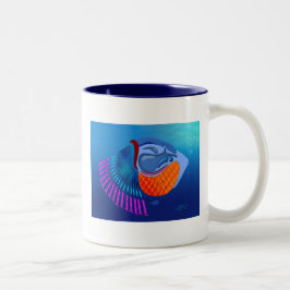 Go Fish Zweifarbige Tasse