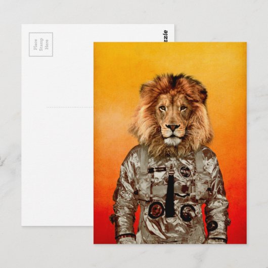 Go-Flug Postkarte (Vorne/Hinten)