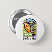 Go Fly a Kite 3 Button (Vorne & Hinten)