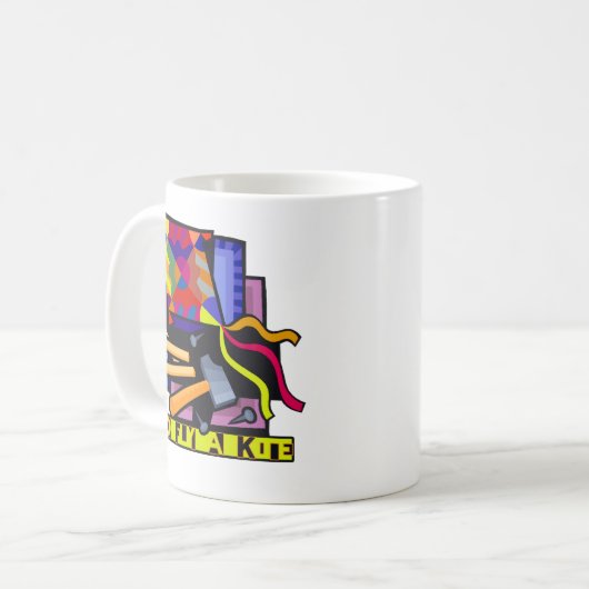 Go Fly a Kite 5 Kaffeetasse (Vorderseite Links)