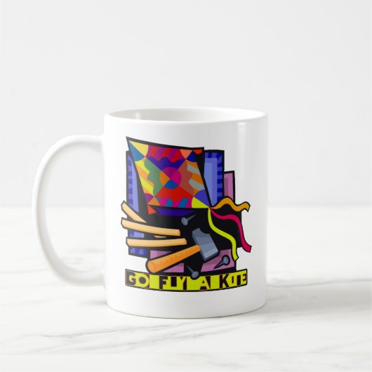 Go Fly a Kite 5 Kaffeetasse (Links)