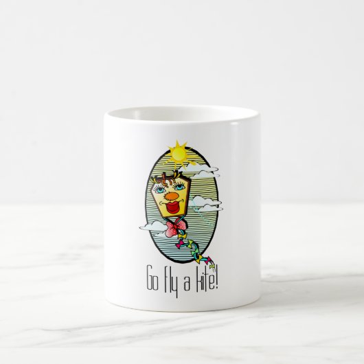 Go Fly a Kite 7 Kaffeetasse (Mittel)