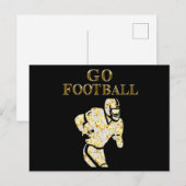 GO FOOTBALL POSTKARTE (Vorne/Hinten)