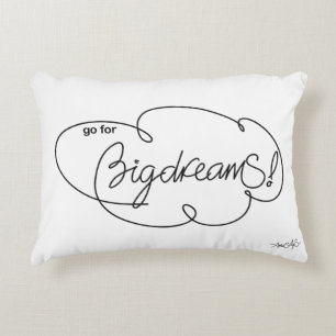 Go for BIG DREAMS - Bold Cloud S Dekokissen