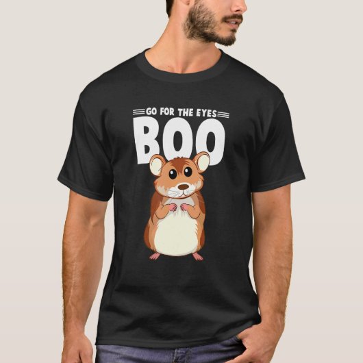 Go for Eyes Boo Hamster Guinea Pig Women Ham T-Shirt (Vorderseite)