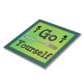 Go Fork Sie selbst Keramik Tile Fliese (Seite)