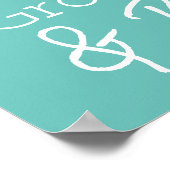 Go Forth & Propagate Terrarium Succulents & Cactus Poster (Ecke)