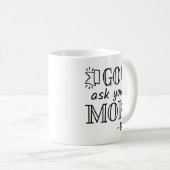 Go Frag Deine Mama - Vater Kaffeetasse (VorderseiteRechts)