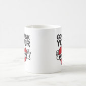 Go fragen Ihre Mamma Kaffeetasse (Mittel)