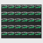 GO GATORS ALLIGATOR  GESCHENKPAPIER (Flach)