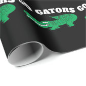 GO GATORS ALLIGATOR  GESCHENKPAPIER (Rolleneckpunkt)