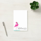 Go gehen flaminGO rosa Flamingo Post es Notizen (Büro)