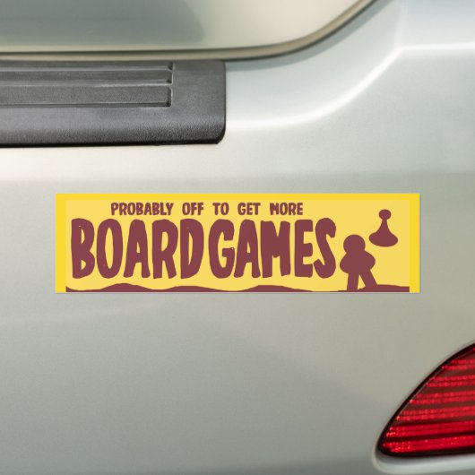 Go Get Boardgames Vintag Touristenthema Autoaufkleber (Auf Auto)