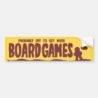 Go Get Boardgames Vintag Touristenthema Autoaufkleber