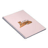 Go Get 'Em Tiger - Blush Notebook Notizblock (Rechte Seite)