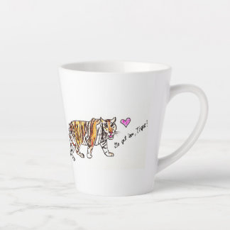 Go get 'em, tiger Mug Milchtasse