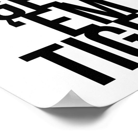 Go Get 'Em Tiger Poster (Ecke)