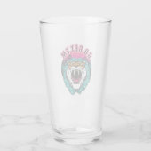 Go get sie - Tiger Face Graphic Design Glas (Rückseite)