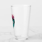 Go get sie - Tiger Face Graphic Design Glas (Links)