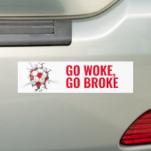 Go Geweckt Go Broke Autoaufkleber (Auf Auto)