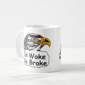 Go Geweckt Go Broke Kaffeetasse (Vorderseite Links)