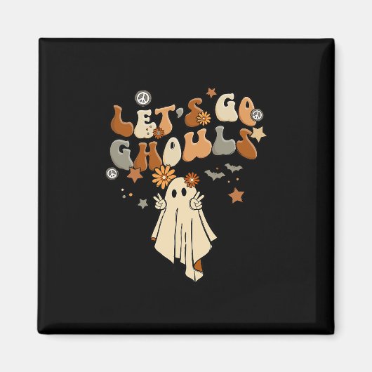 Go Ghouls Comfy Halloween Cosy Autum Fall Magnet (Vorne)