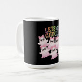 Go Ghouls lass - Niedlich & Funny Halloween Design Kaffeetasse (Vorderseite Links)