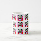 Go Girl Pop Art Skull Muster Kaffeemaschine Tasse (Mittel)