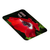 Go Girl Rose Blume Magnet (Rechte Seite)