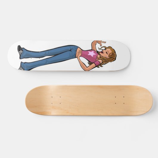 Go Girl Skateboard (Horizontal)