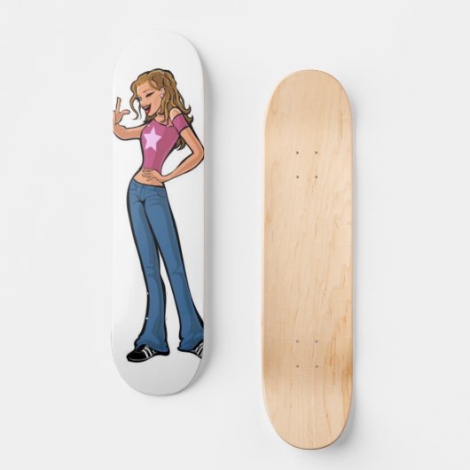 Go Girl Skateboard (Vorderseite)
