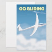 Go Gliding Briefpapier (Vorne/Hinten)
