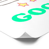 Go Go Held 16" x 12", Poster Paper (Matte) (Ecke)