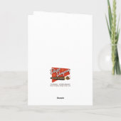 Go-Go Stiefel + Mini-Rock-Retro Geburtstag Karte (Rückseite)