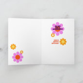 Go-Go Stiefel + Mini-Rock-Retro Geburtstag Karte (Innenseite)